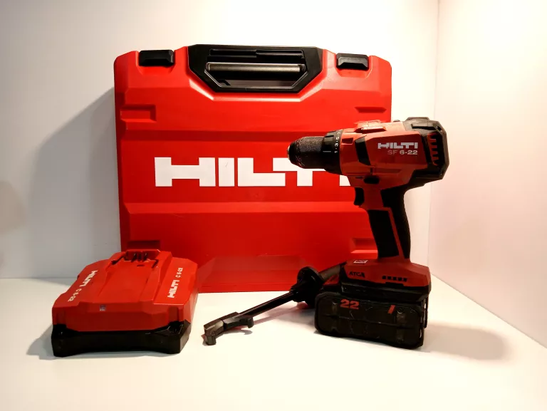 WKRĘTARKA HILTI SF 6-22 + BATERIA ŁADOWARKA WALIZKA