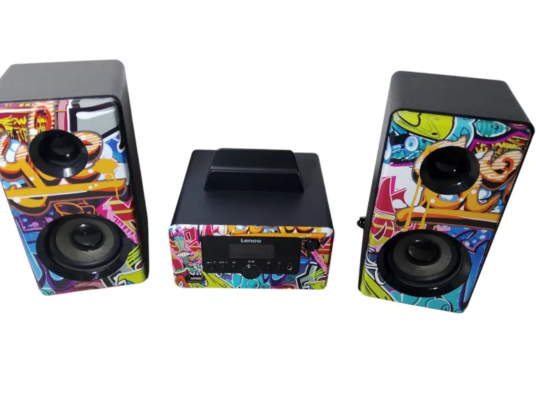 WIEŻA LENCO MC-020 TAGS BLUETOOTH FM USB 10W