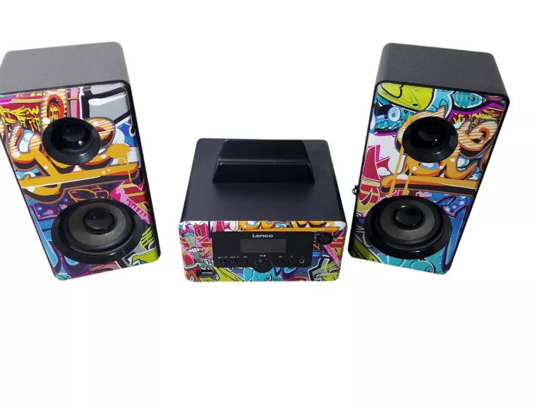 WIEŻA LENCO MC-020 TAGS BLUETOOTH FM USB 10W