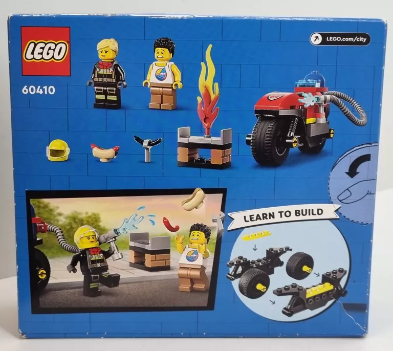 LEGO CITY 60410 - STRAŻACKI MOTOCYKL RATUNKOWY