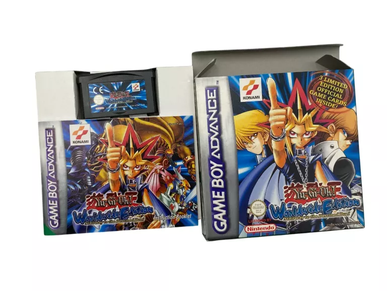 GRA YU-GI-OH WORLD WIDE EDITION PAL NINTENDO GAMEBOY ADVANCE GBA