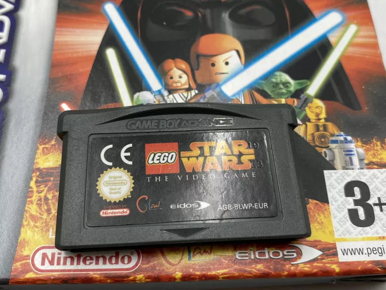 GRA LEGO STAR WARS: THE VIDEO GAME PAL NINTENDO GAMEBOY ADVANCE GBA
