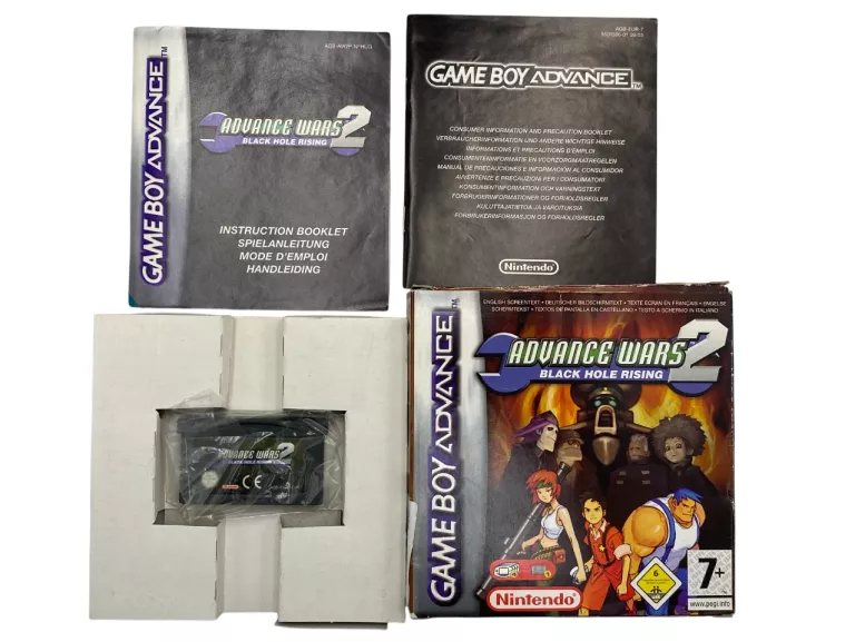 GRA ADVANCE WARS 2 BLACK HOLE RISING PAL NINTENDO GAMEBOY ADVANCE GBA