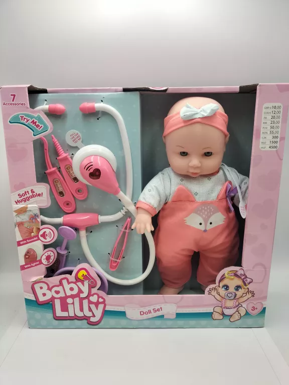 LALKA BABY LILLY Z AKCESORIAMI