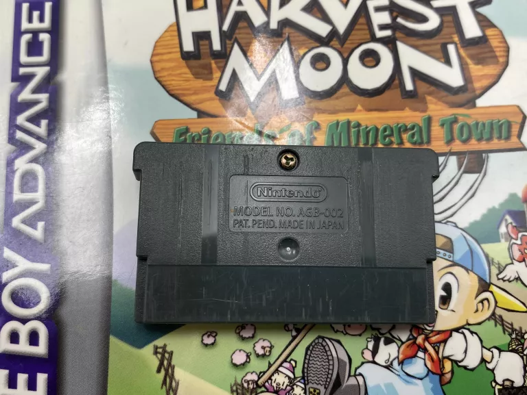 GRA HARVEST MOON FRIENDS OF MINERAL TOWN PAL NINTENDO GAMEBOY ADVANCE GBA
