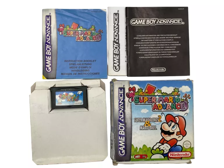 GRA SUPER MARIO ADVANCE PAL NINTENDO GAMEBOY ADVANCE GBA