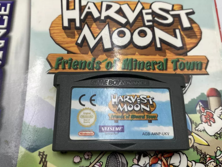 GRA HARVEST MOON FRIENDS OF MINERAL TOWN PAL NINTENDO GAMEBOY ADVANCE GBA