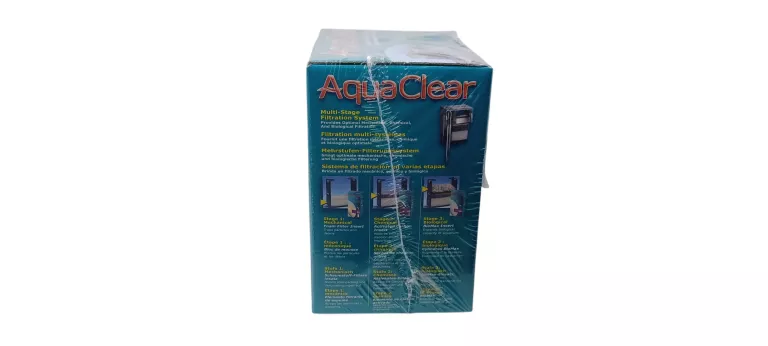 FILTR ZEWNĘTRZNY BIOLOGICZNY MECHANICZNY KASKADOWY AQUA CLEAR MINI 20