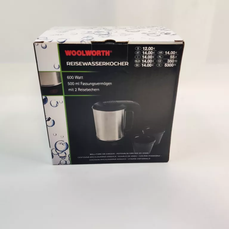 CZAJNIK PODRÓŻNY WOOLWORTH 500ML
