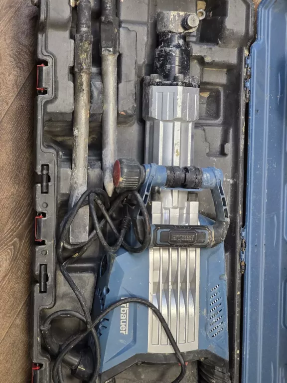 MŁOT WYBURZENIOWY ERBAUER EBR1750 1750W 45J KOMPLET WALIZKA