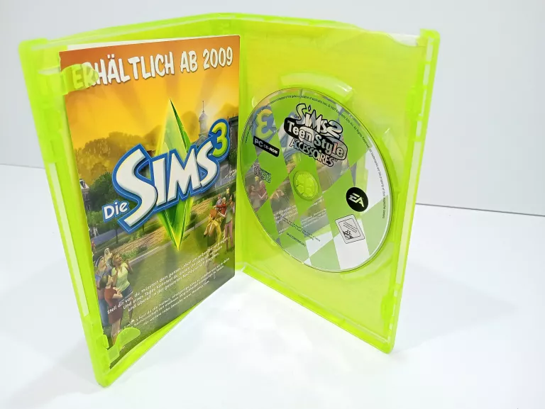 GRA THE SIMS 2 TEEN STYLE AKCESORIA
