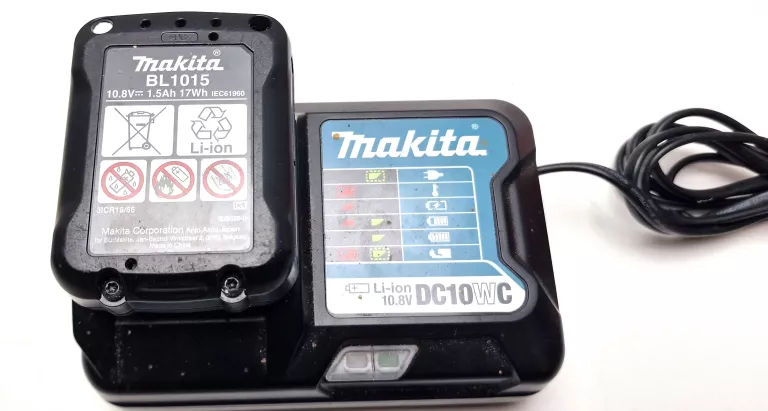 ŁADOWARKA MAKITA DC10 + BATERIA MAKITA 10,8V