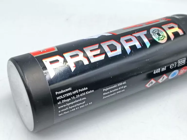 GAZ PIEPRZOWY PREDATOR 550 ML - STOŻEK
