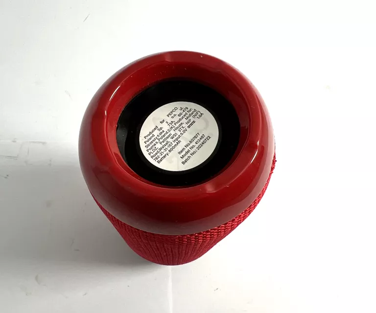 GŁOŚNIK BLUETOOTH DASOUNDS PEPCO 413487 CZERWONY