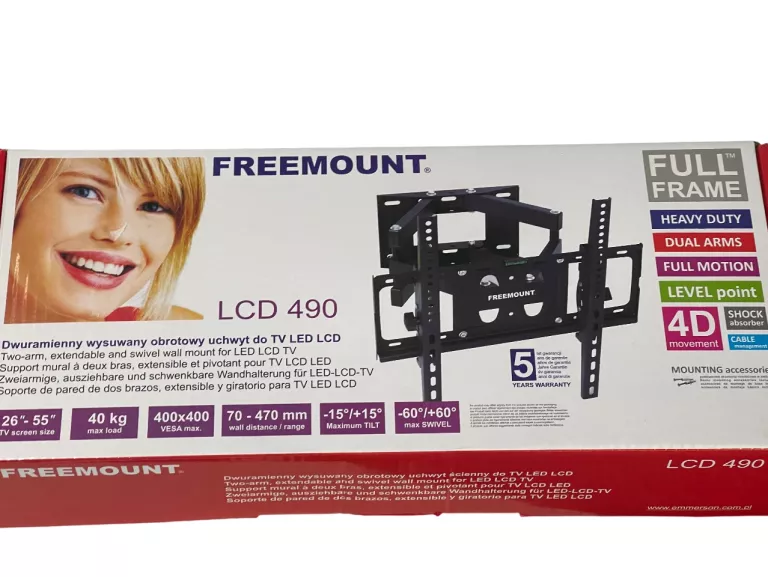 UCHWYT TV FREEMOUNT LCD 490