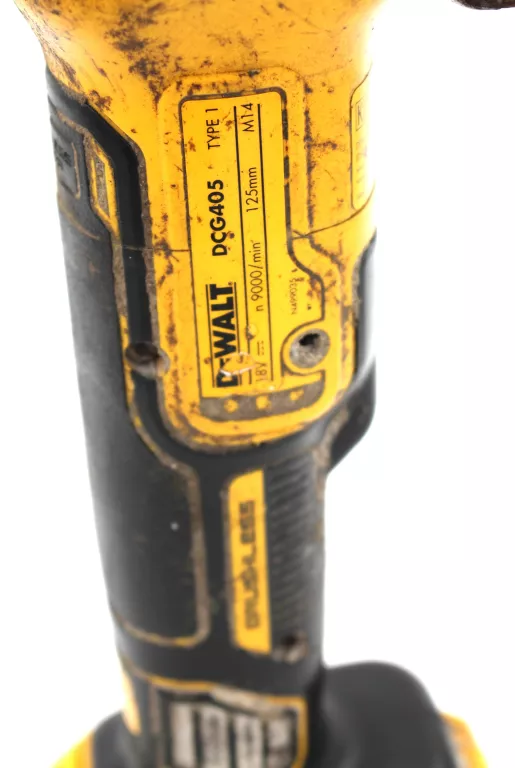 SZLIFIERKA AKUMULATOROWA DEWALT DCG405