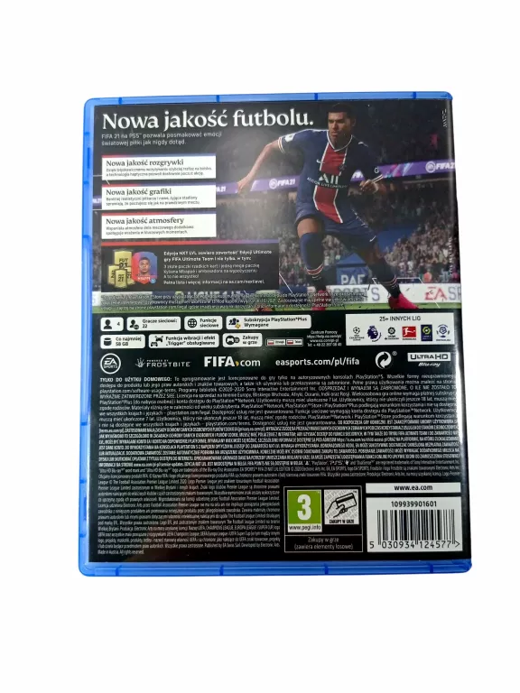 GRA FIFA 21 NA PS5 EDYCJA NXT LVL