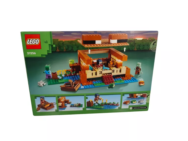 KLOCKI LEGO MINECRAFT 21256 ŻABI DOM DOMEK