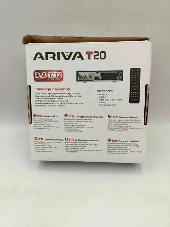 TUNER DVB-T2 FERGUSON ARIVA T20 KOMPLET