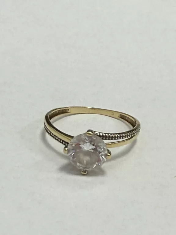 ZŁOTY PIERŚCIONEK(585) 1,47G R13