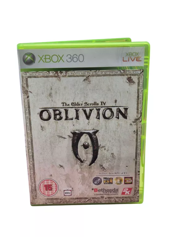 GRA NA XBOX 360 THE ELDER SCROLLS IV OBLIVION + MAPA