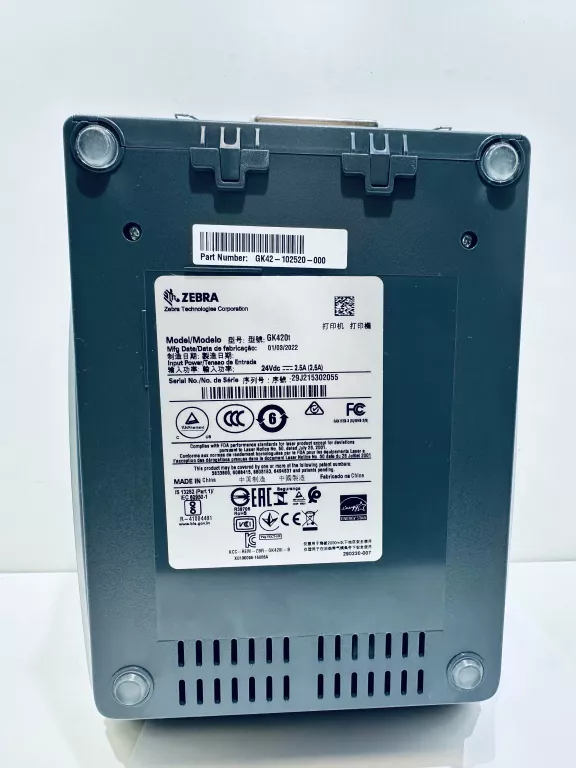 DRUKARKA ZEBRA GK420T ETYKIECIARKA USB
