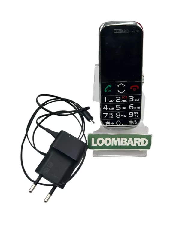 TELEFON MAX COM MM720+ŁADOWARKA