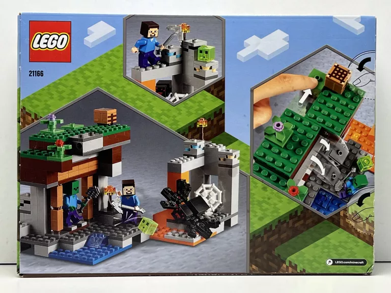 LEGO 21166 MINECRAFT - "OPUSZCZONA" KOPALNIA