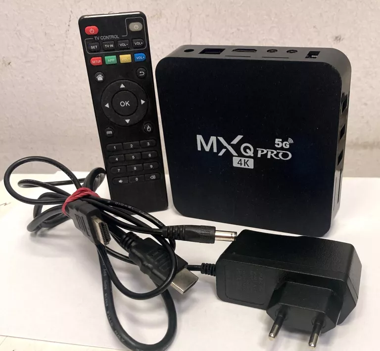 SMART TV MXQPRO 4K PILOT!POLECAM