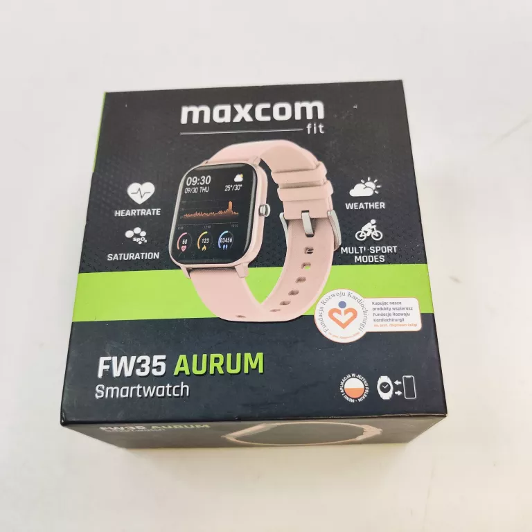 SMARTWATCH MAXCOM FW35 AURUM RÓŻOWY