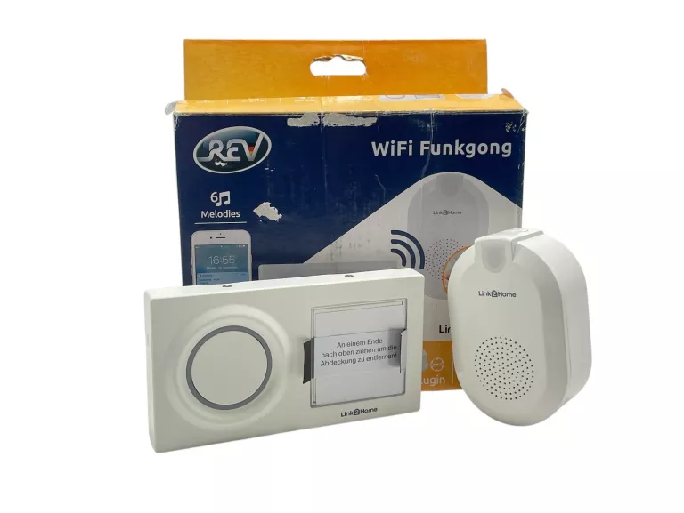 DZWONEK BEZPRZEWODOWY GONG LINK2HOME LED