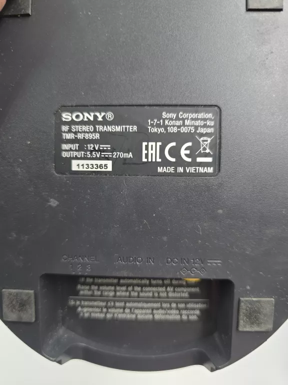 SONY SŁUCHAWKI RADIOWE MDR-RF895R @OKAZJA!