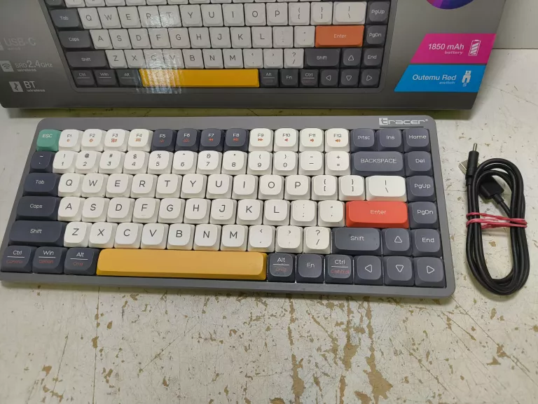 KLAWIATURA TRACER FINA 84 GRAY
