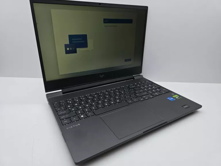 LAPTOP GAMINGOWY HP VICTUS 15-FA1652NW INTEL I5-12 16/512 SSD JAK NOWY!!!