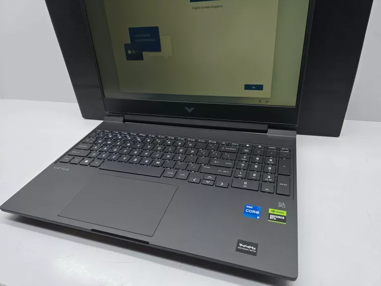 LAPTOP GAMINGOWY HP VICTUS 15-FA1652NW INTEL I5-12 16/512 SSD JAK NOWY!!!