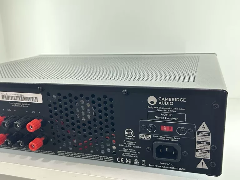 WZMACNIACZ CAMBRIDGE AUDIO AXR100 PILOT GWARANCJA