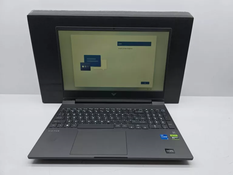 LAPTOP GAMINGOWY HP VICTUS 15-FA1652NW INTEL I5-12 16/512 SSD JAK NOWY!!!