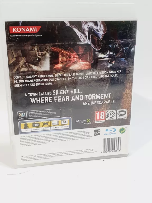 KULTOWA GRA PS3 SILENT HILL: DOWNPOUR