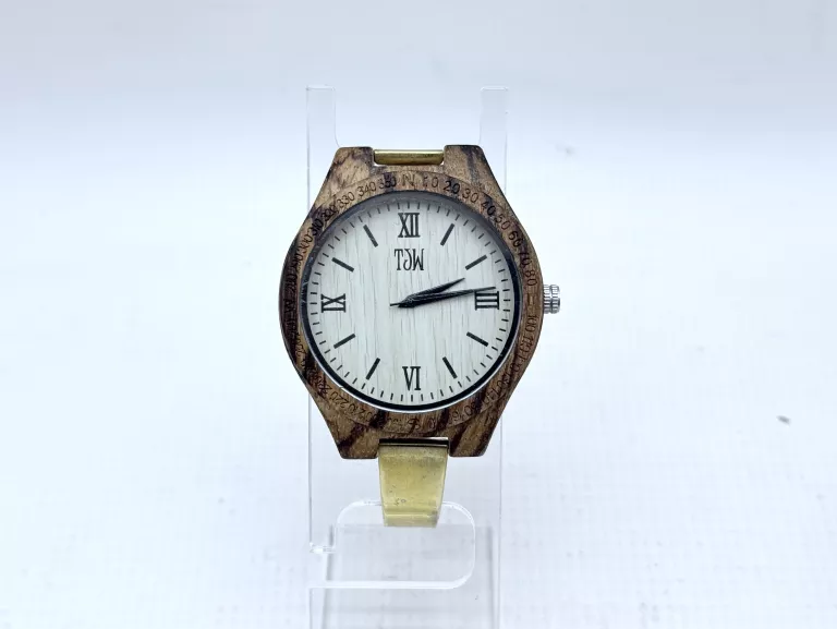 ZEGAREK DREWNIANY TJW