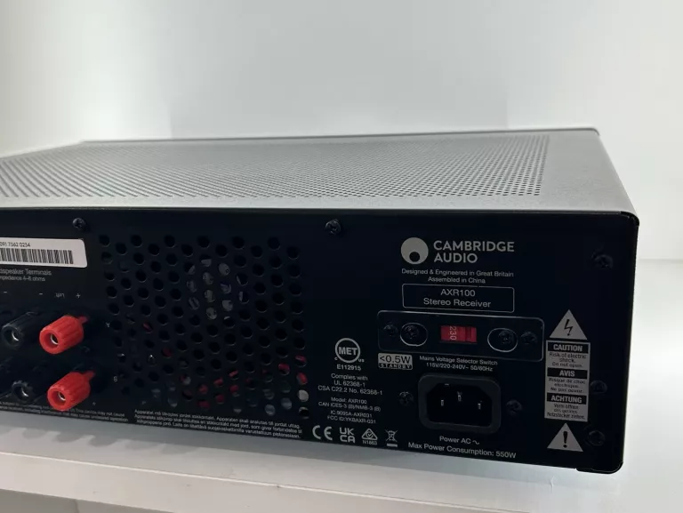 WZMACNIACZ CAMBRIDGE AUDIO AXR100 PILOT GWARANCJA