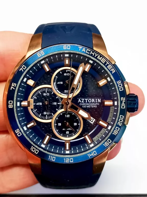 ZEGAREK MĘSKI AZTORIN A070.G336 CHRONOGRAPH 100 METERS