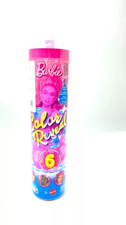 LALKA BARBIE COLOR REVEAL TUBA POWYSTAWOWA