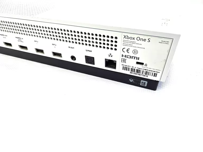 KONSOLA XBOX ONE S 500 GB PAD ANALOG WARIUJE