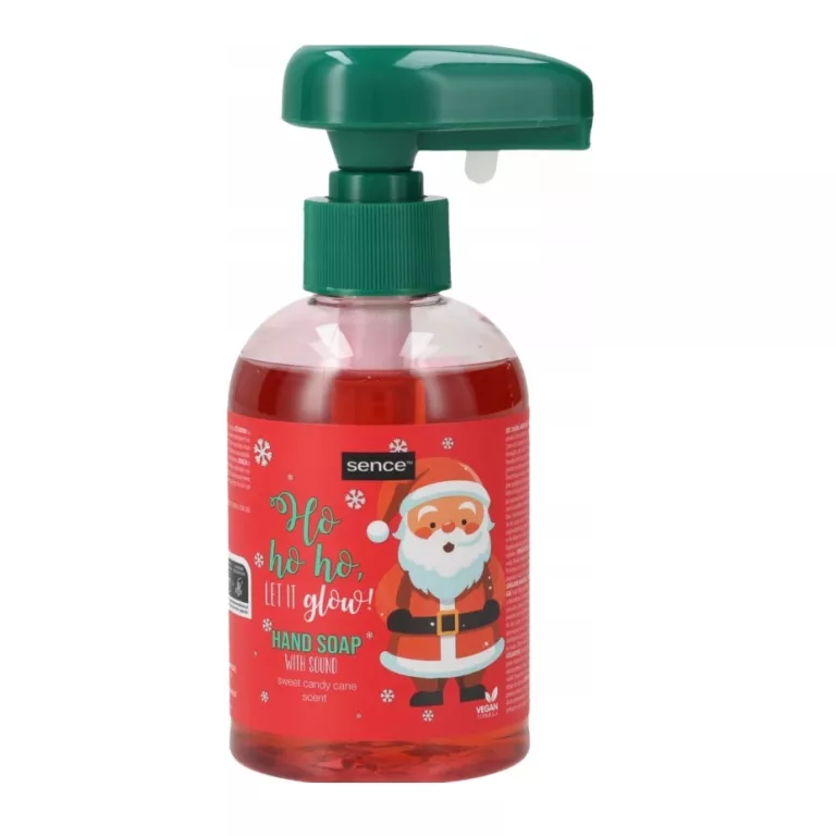 MYDŁO MYDEŁKO DO RĄK GRAJACE DŹWIĘK DLA DZIECI HO HO HO MIKOŁAJ 250 ML