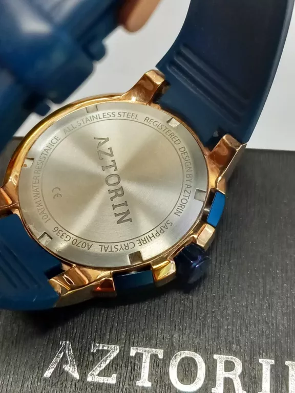 ZEGAREK MĘSKI AZTORIN A070.G336 CHRONOGRAPH 100 METERS