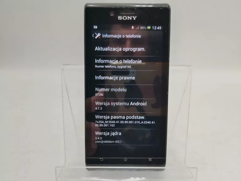 TELEFON SONY XPERIA J ST26I, BEZ SIMLOCKA!!!