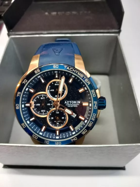 ZEGAREK MĘSKI AZTORIN A070.G336 CHRONOGRAPH 100 METERS