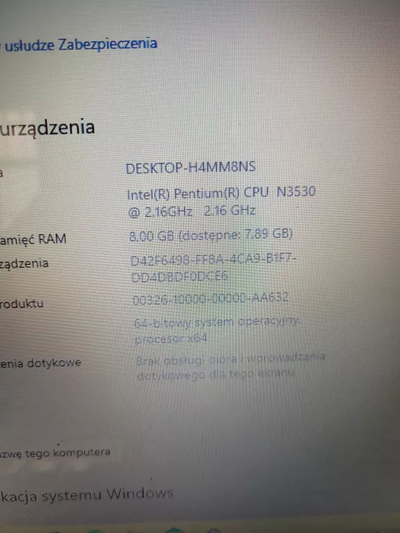 LAPTOP ACER E5-511 8/256GB INTEL PENTIUM N3530