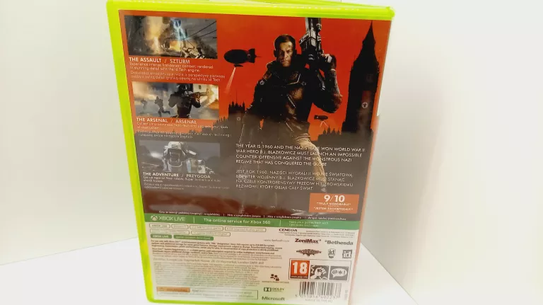 WOLFENSTEIN: THE NEW ORDER MICROSOFT XBOX 360