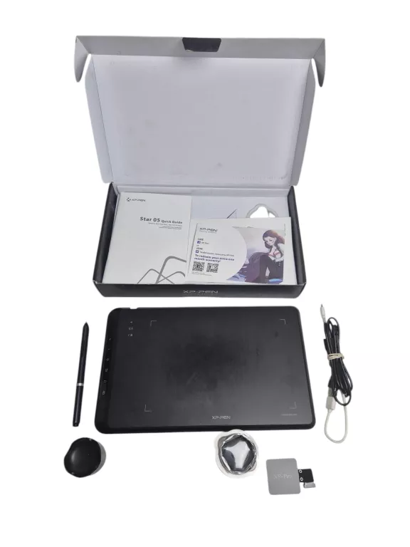 TABLET GRAFICZNY XP-PEN STAR 05 + RYSIKI